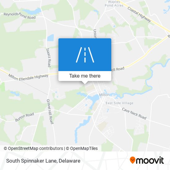 South Spinnaker Lane map