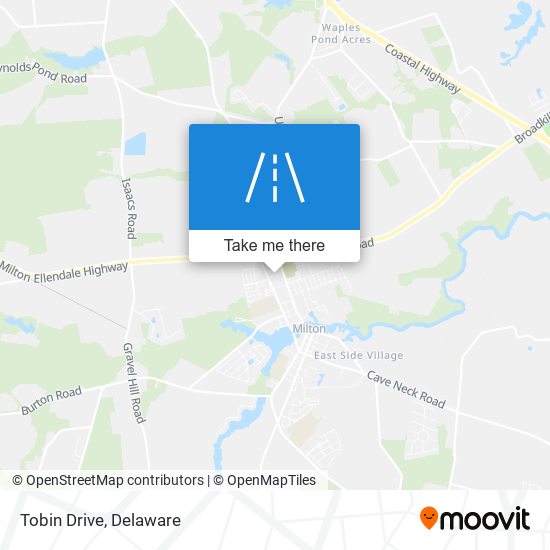 Tobin Drive map