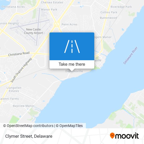 Mapa de Clymer Street