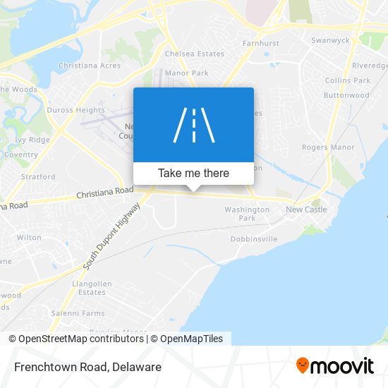 Mapa de Frenchtown Road
