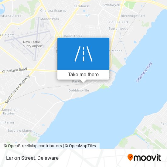 Mapa de Larkin Street