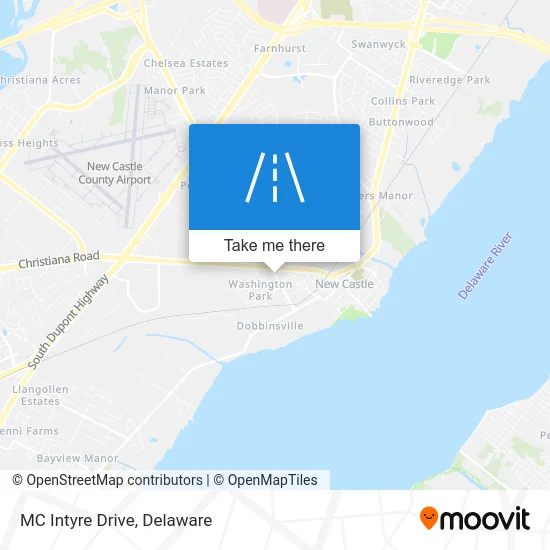 MC Intyre Drive map