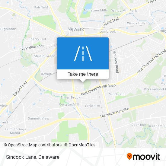 Mapa de Sincock Lane
