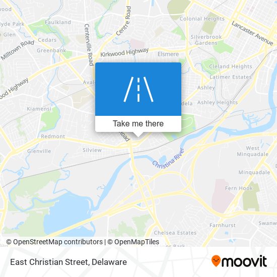 East Christian Street map