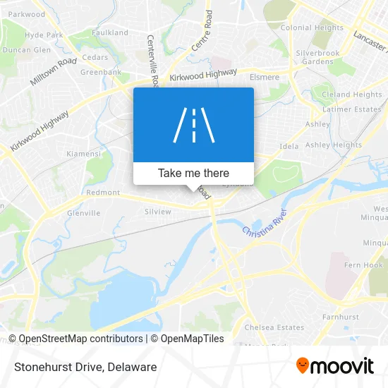 Stonehurst Drive map