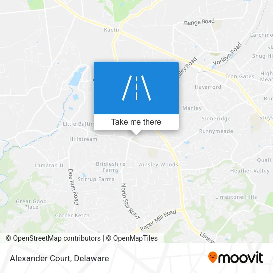 Alexander Court map