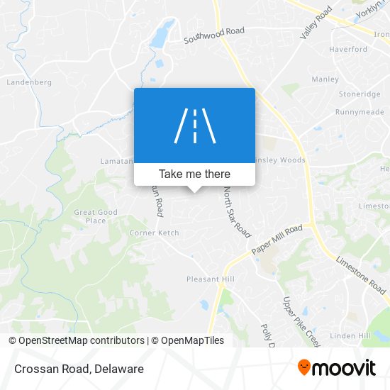 Mapa de Crossan Road