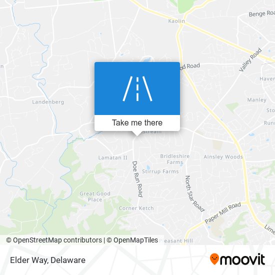 Mapa de Elder Way