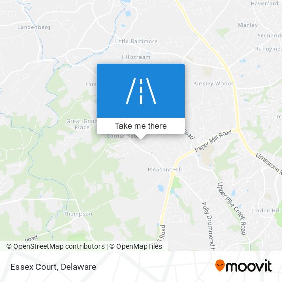Mapa de Essex Court