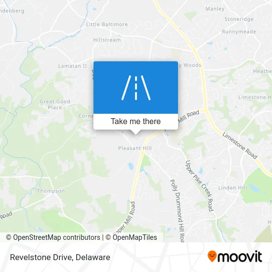 Revelstone Drive map