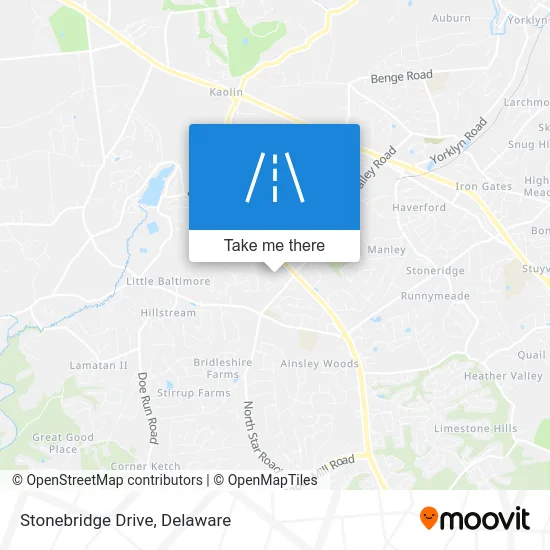 Stonebridge Drive map