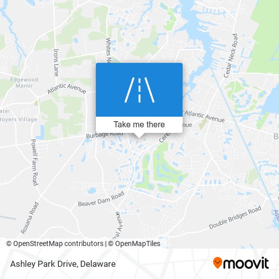 Mapa de Ashley Park Drive