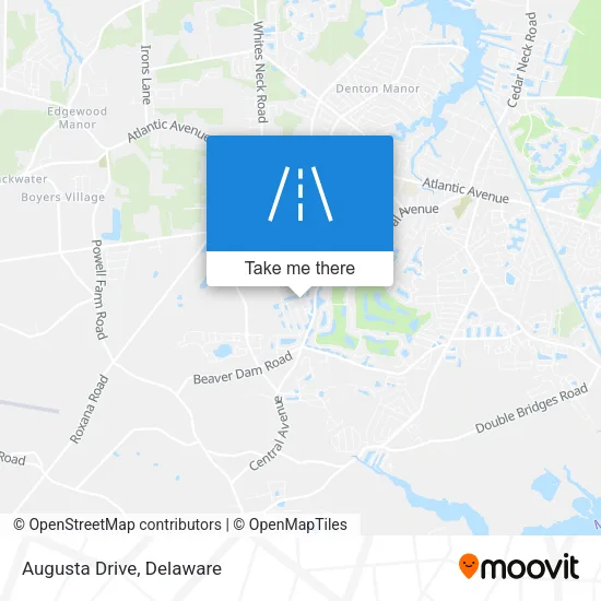 Augusta Drive map