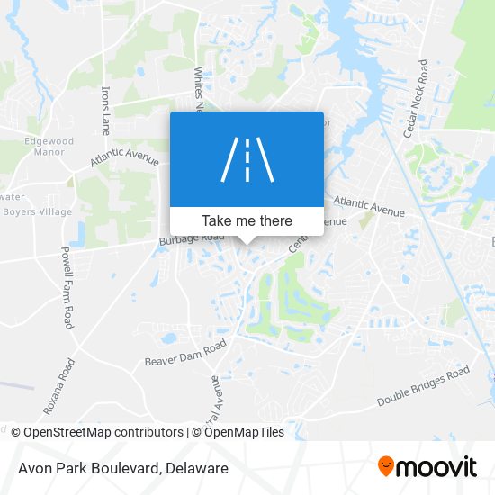 Mapa de Avon Park Boulevard