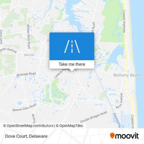 Mapa de Dove Court