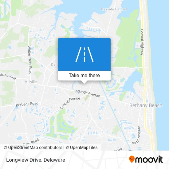 Longview Drive map