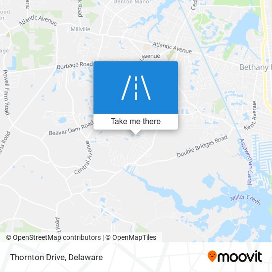 Thornton Drive map