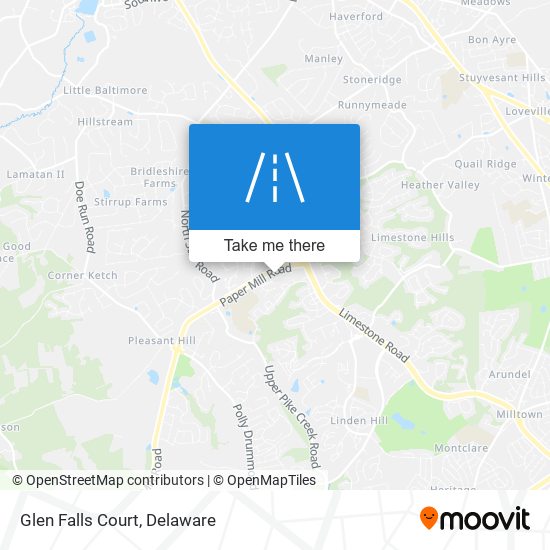 Mapa de Glen Falls Court