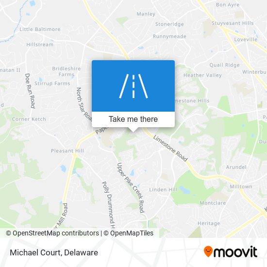 Mapa de Michael Court