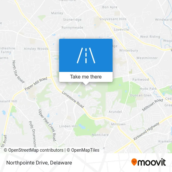Northpointe Drive map