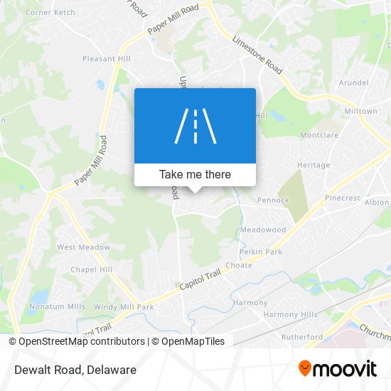 Mapa de Dewalt Road