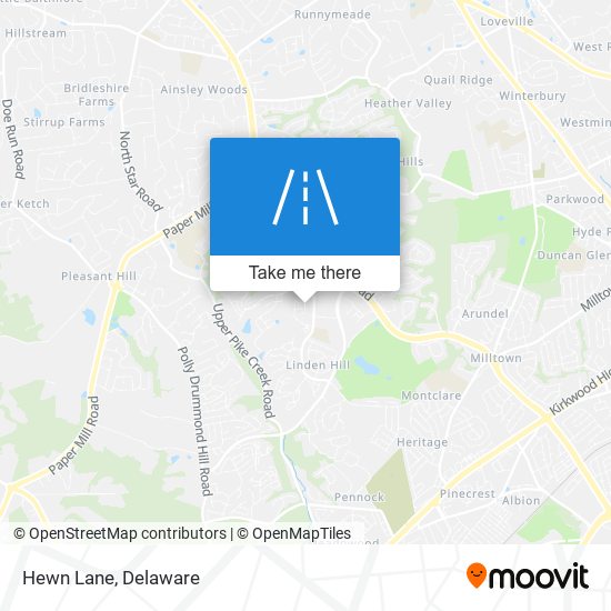 Mapa de Hewn Lane