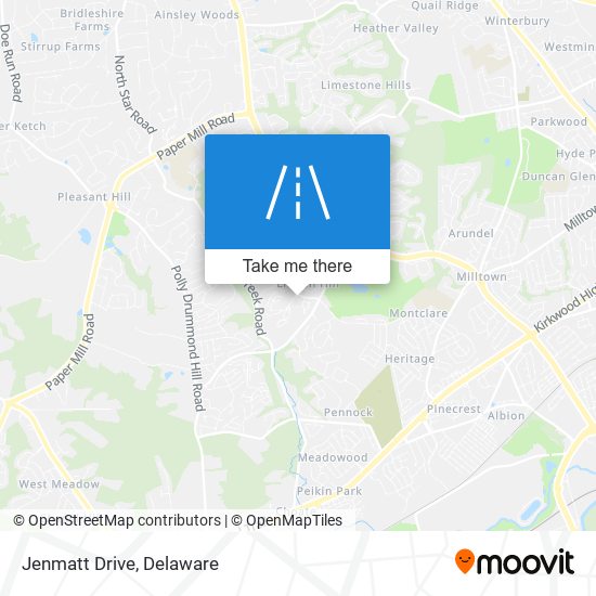 Jenmatt Drive map