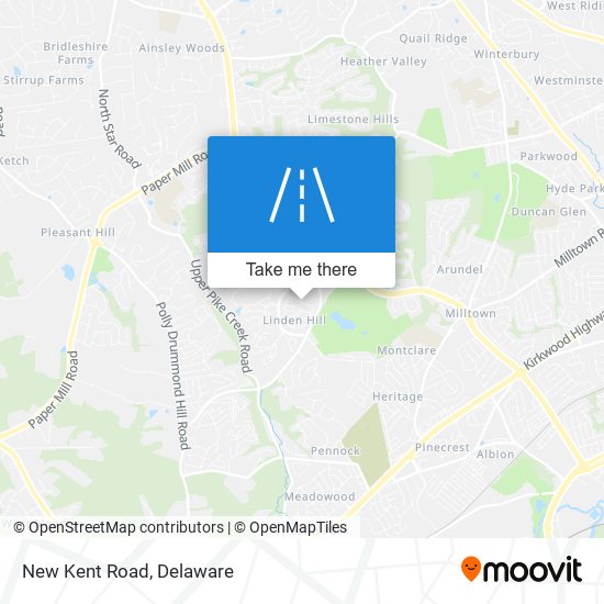 Mapa de New Kent Road