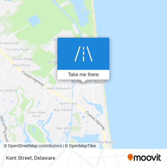Mapa de Kent Street