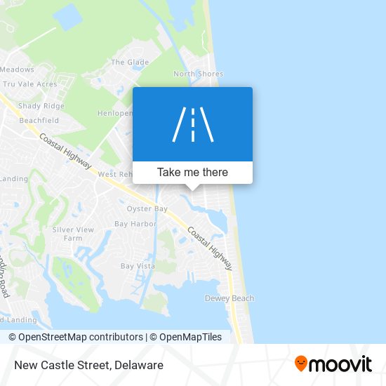 Mapa de New Castle Street