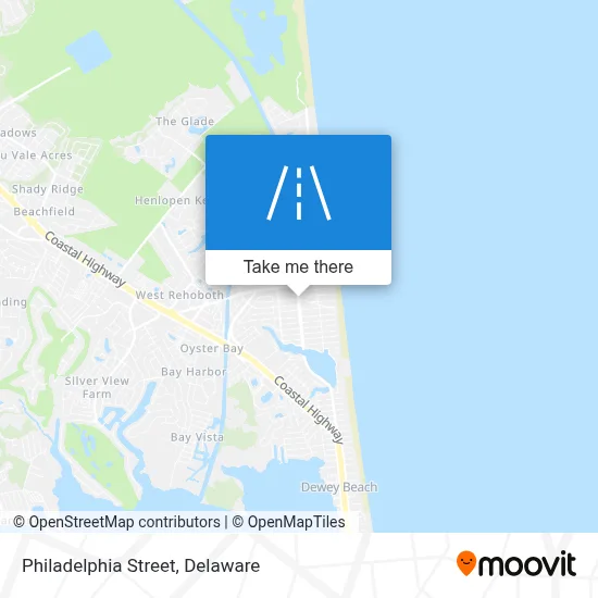 Philadelphia Street map