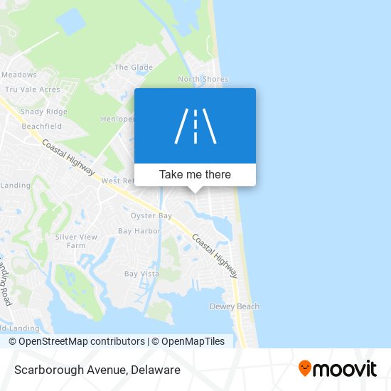 Mapa de Scarborough Avenue