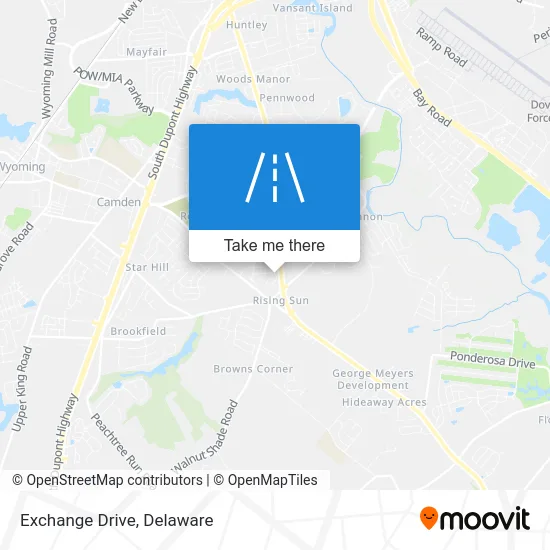 Exchange Drive map