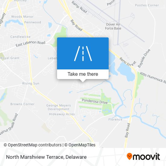 North Marshview Terrace map