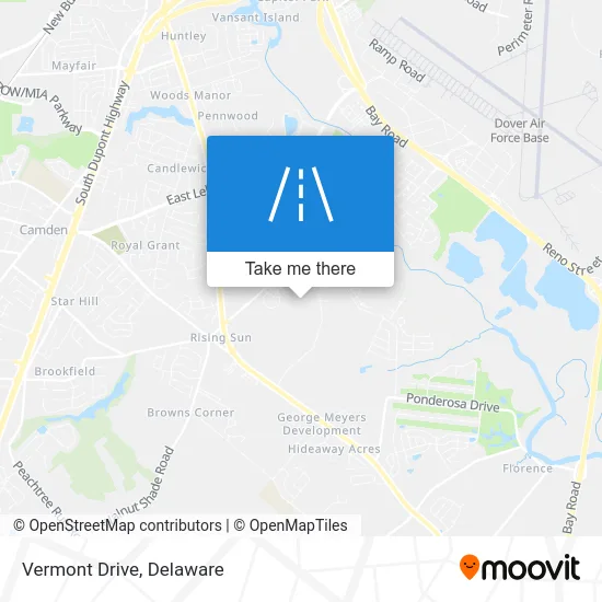 Vermont Drive map