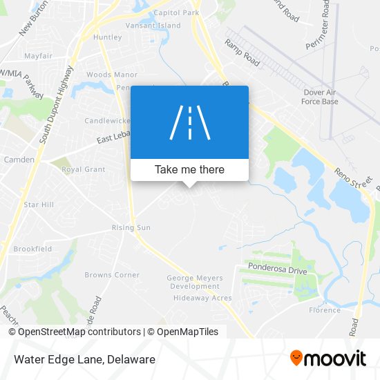Mapa de Water Edge Lane