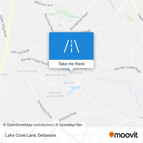 Mapa de Lake Cove Lane