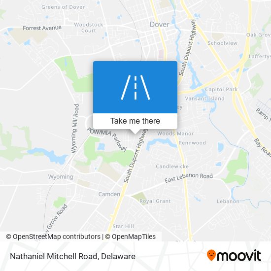 Nathaniel Mitchell Road map