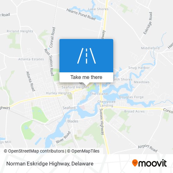 Mapa de Norman Eskridge Highway