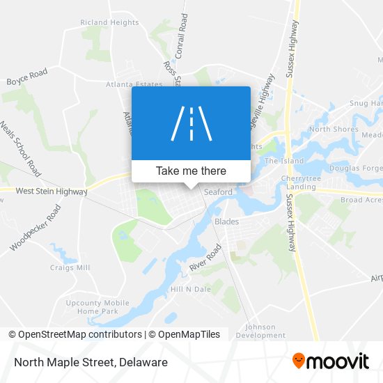Mapa de North Maple Street