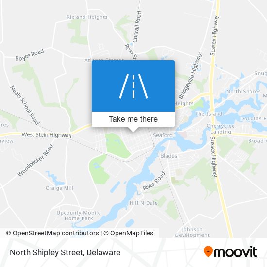 Mapa de North Shipley Street