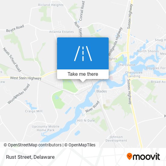 Mapa de Rust Street