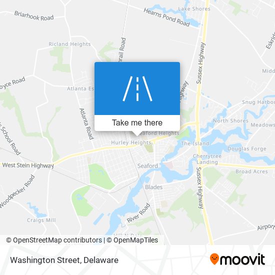 Mapa de Washington Street