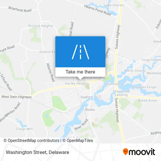 Washington Street map