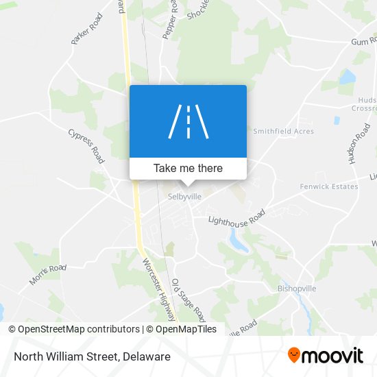 Mapa de North William Street