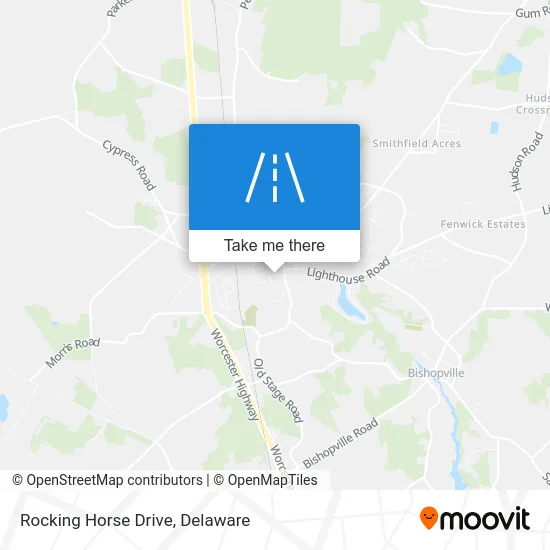 Rocking Horse Drive map
