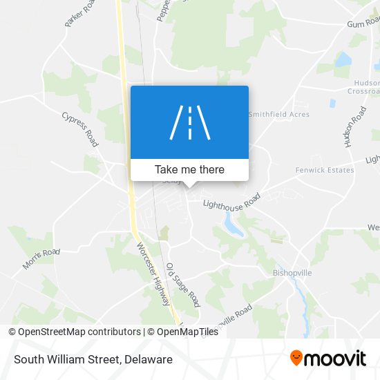 Mapa de South William Street