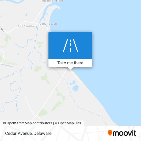 Mapa de Cedar Avenue