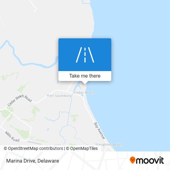 Mapa de Marina Drive