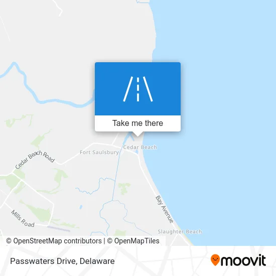 Passwaters Drive map